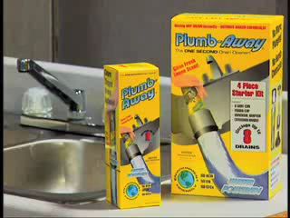 Plumb Away-Drain Clog Remover-Starter Kit